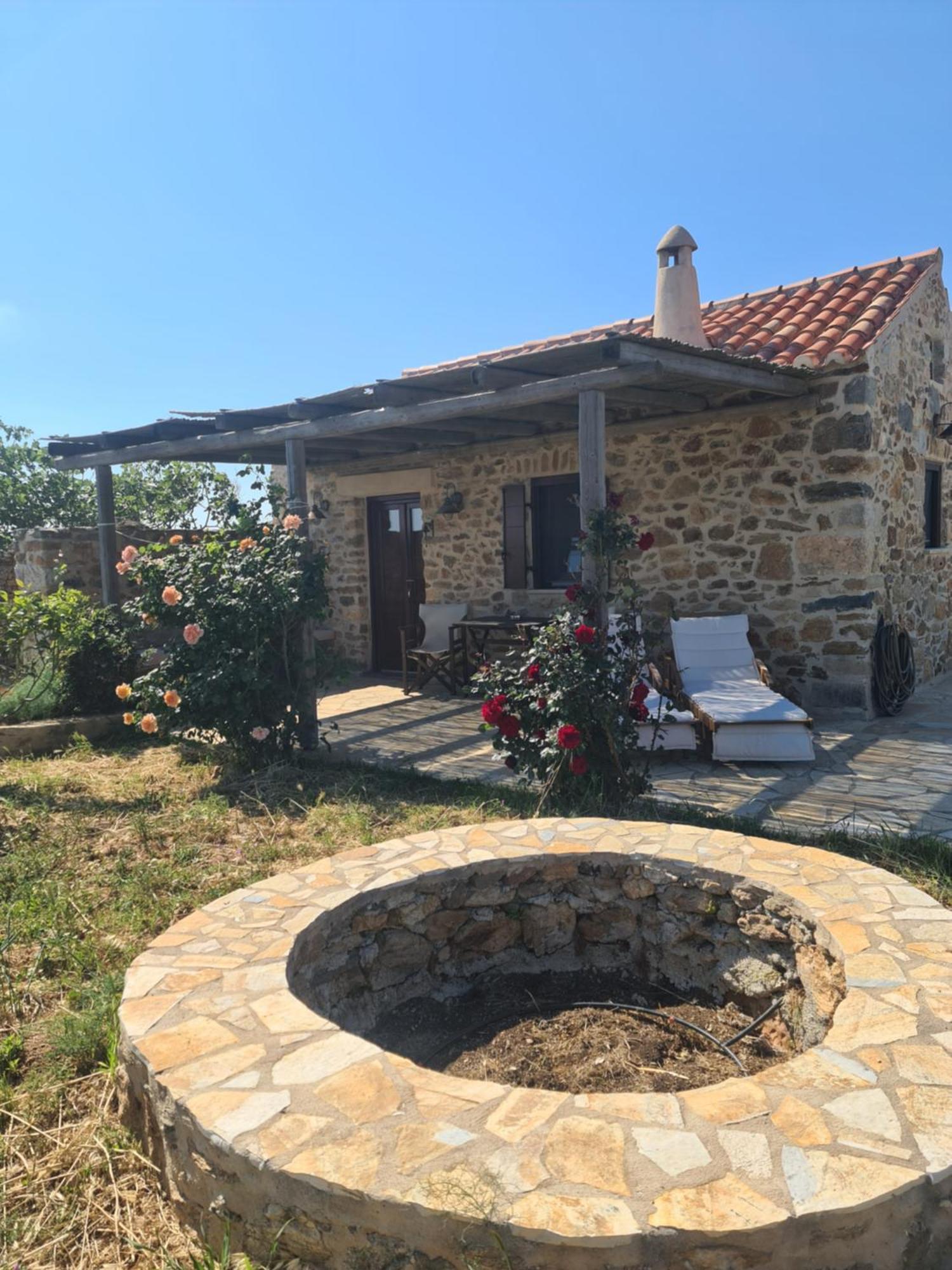 Potamos  The Stone Houseヴィラ エクステリア 写真